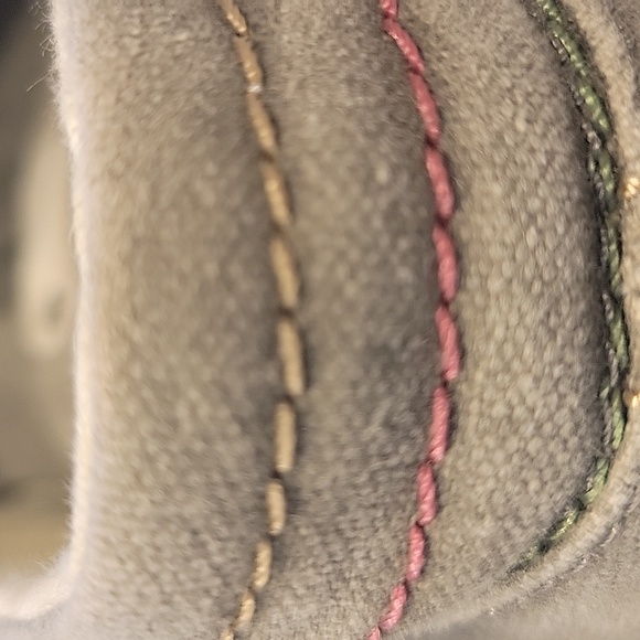 LL Bean Sunwashed Canvas Sneaker EUC Size 8 - Picture 8 of 9